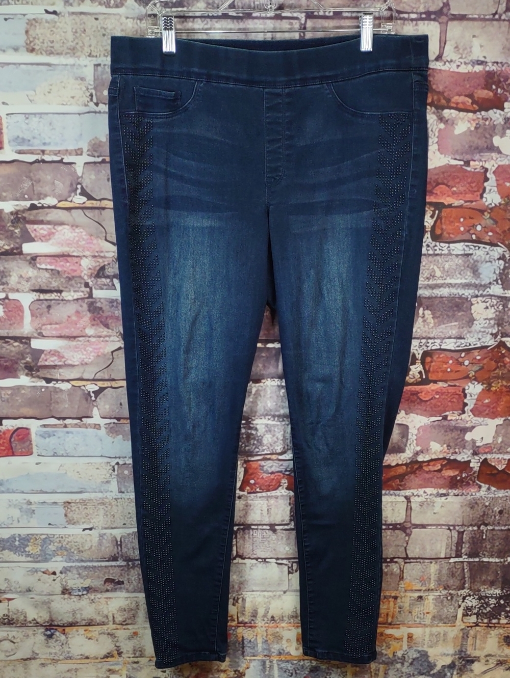 Bandolino Stud Embellished Jeggings